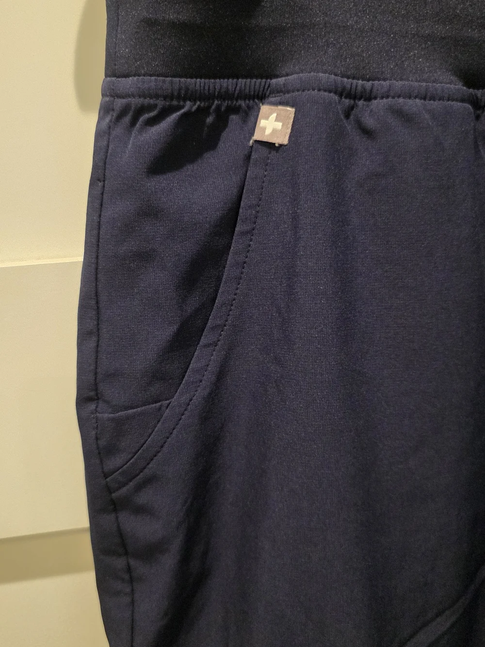 FIGS Zamora Jogger Scrub Pants Navy Blue Technical Collection Large Medical